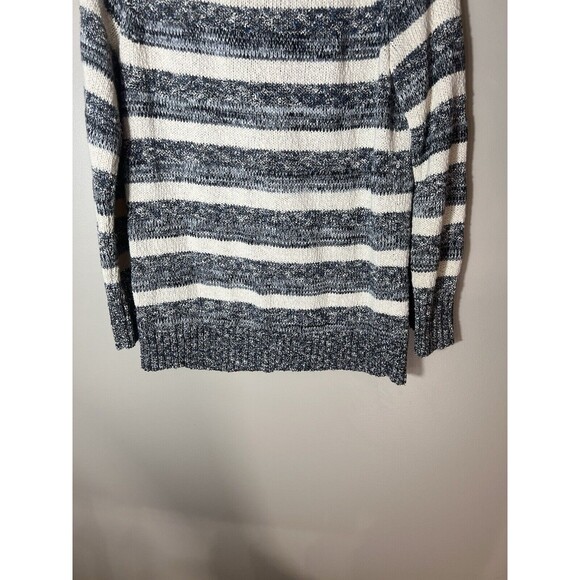 Eddie Bauer Women's Striped Button-Down Cardigan Large - Picture 3 of 11